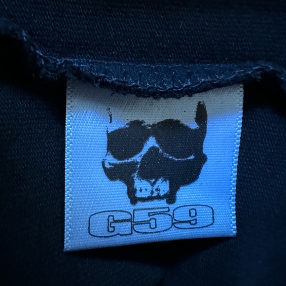 G59 Records Unisex Adult's Short-Sleeved Jewel Case Tee MP7 Black M NWOT, Rare - Picture 9 of 12